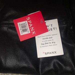 Spanx Faux leather leggings